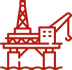 offshore refinery icon